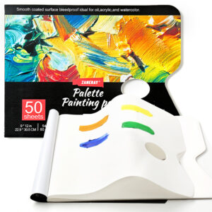Acrylic tear-off color book
