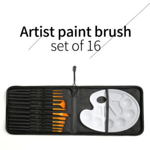 16-piece watercolor brush set, Longhe Starry Sky series
